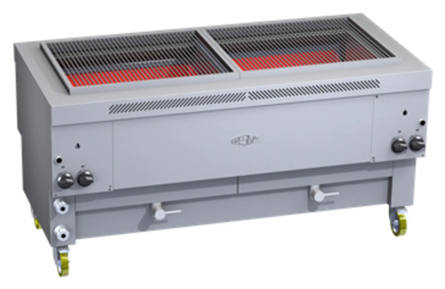 HORIZONTAL GAS GRILL GRESILVA GRID GHPI 4F/1700