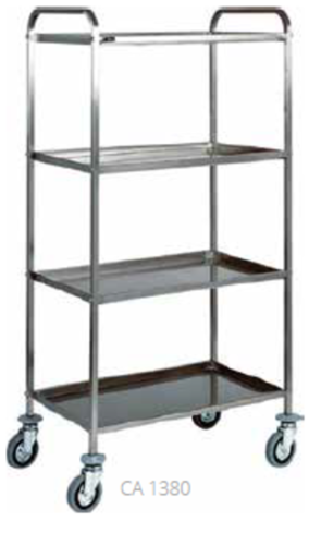 ΑΝΟΞΕΙΔΩΤΟ TROLLEY CA 1380