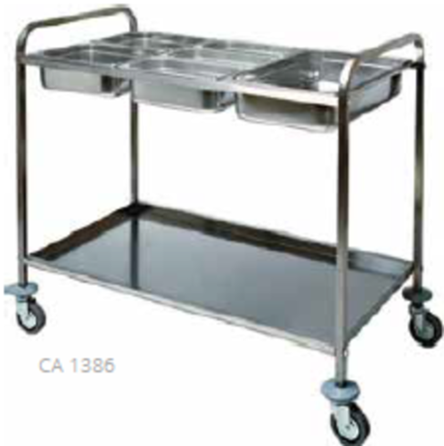 ΑΝΟΞΕΙΔΩΤΟ TROLLEY CA 1386