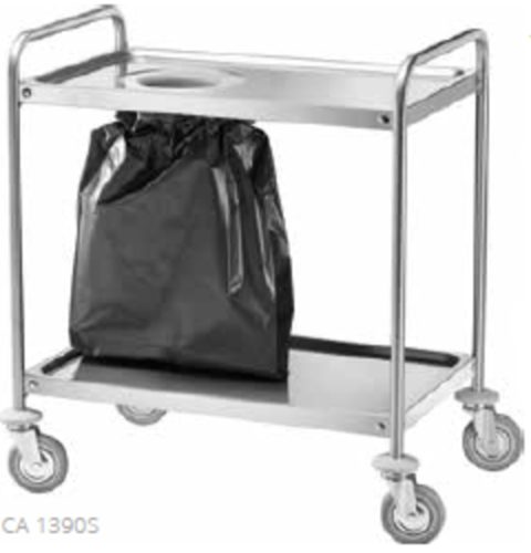 ΑΝΟΞΕΙΔΩΤΟ TROLLEY CA 1390S