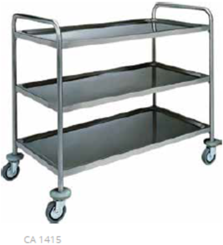 ΑΝΟΞΕΙΔΩΤΟ TROLLEY CA 1415