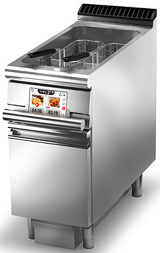 ELECTRIC FRYER EVO 23 WITH OIL SYSTEM FILTRARATION BARON QUEEN 9 CR1209919