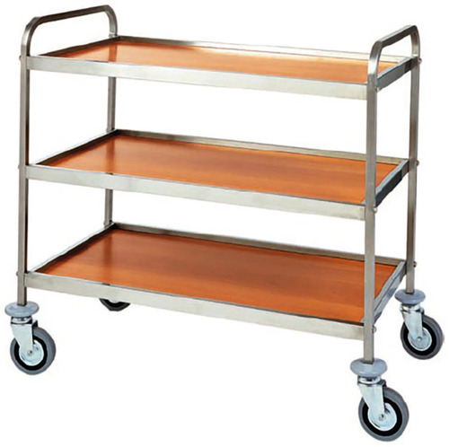 Stainless steel service trolleys FORCAR CA1051