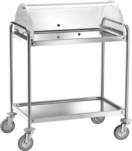 Stainless steel service trolleys FORCAR CA1391C