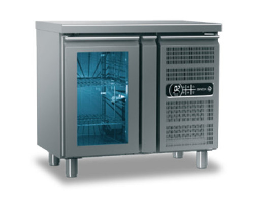 COUNTER REFRIGERATION GINOX 60cm DEPTH ONE GLASS DOOR