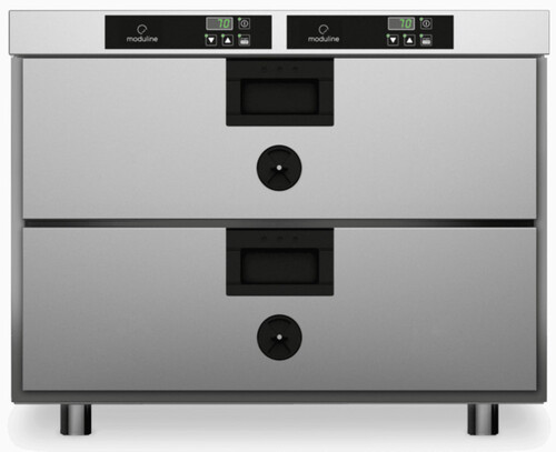 Warm holding drawers with separate controls HSW212E 