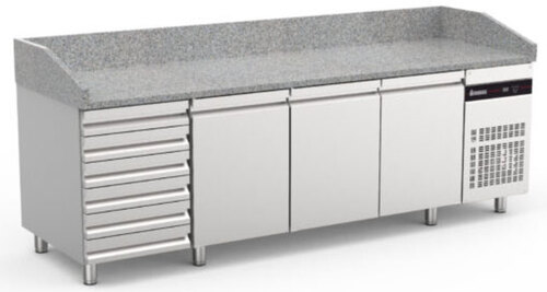 REFRIGERATED PIZZA COUNTER INOMAK PIZC888/ND/I/G