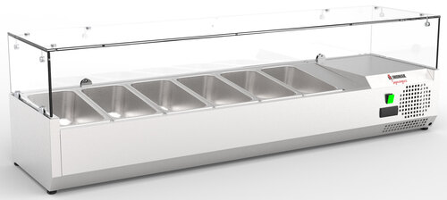 PIZZA TABLE TOP SHOW CASE FRIDGE INOMAK RPV31500 (6 GN 1/3)