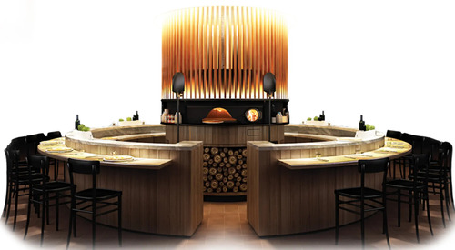 ROTARY WOOD GAS PIZZA OVEN MARANA TAGANELLI