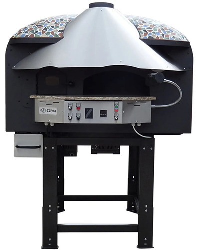 ROTARY WOOD GAS PIZZA OVEN ASTERM MIX85RK