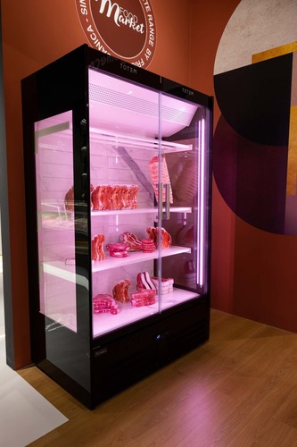 BΙΤΡΙΝΑ DELI SUPER MARKET FRIGOMECCANICA TOTEM FOOD 