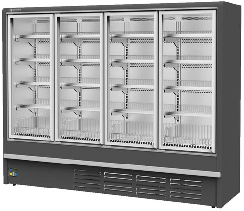 Plug-in Vertical Glazed Freezer PROSO IGUANA