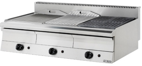 3 BURNER GAS STEAM GRILL VMX 753