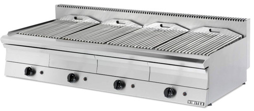 4 BURNER GAS STEAM GRILL VMX 754