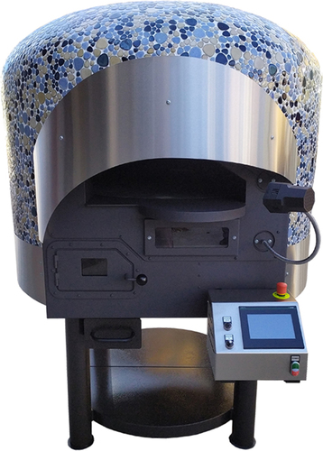 ROTARY WOOD GAS PIZZA OVEN ASTERM MIX100RK