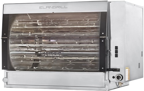 GAS ROTISSERY ELANGRILL DOUBLE GLAZED 84P