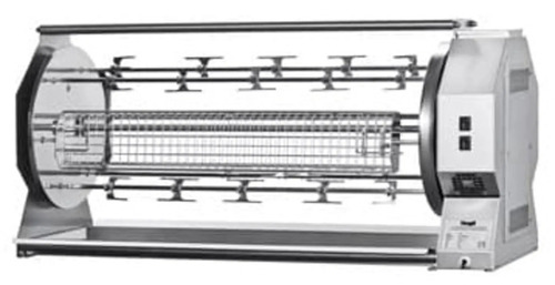 WOOD-FUELED PLANETARY ROTISSERY ELANGRILL CAMINO 28P