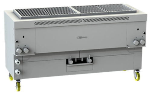 HORIZONTAL GAS GRILL GRESILVA GRID GHPI 3F/1700