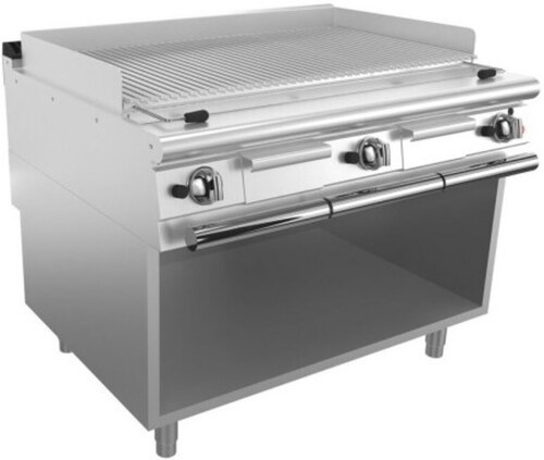 Lava stone grill GAS Μ120 - Stainless steel grill - Μ120 Top Version CR1657869