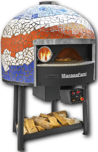 ROTARY WOOD GAS PIZZA OVEN MARANA NAPOLI BLANK