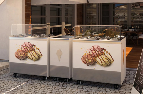 ICE CREAM DISPLAY POZZETTΟ BRX