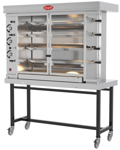 CHICKEN GAS ROTISSERIE DOREGRILL SOLID 4 